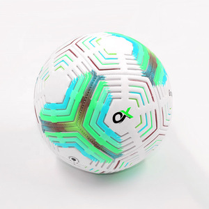 ลูกฟุตบอล PU / TPU / PVC ขนาดมาตรฐาน 5 ลายเพชร สำหรับฝึกซ้อม/แข่งขัน - Product Image 3