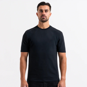 High Quality <b>Blank</b> Cotton Street Wear T-shirt Oversized Drop Shoulder T-shirt Custom Print logo Heavy <b>Weight</b> T Shirt for Men - Product Image 5