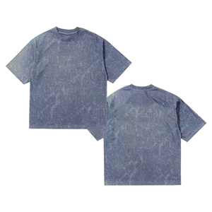Proveedor de Camisetas con Lavado Ácido Personalizado, Fabricante de Camisetas Extra Grandes de Algodón Vintage OEM ODM para Marcas de Ropa de Moda de Marca Privada - Product Image 3
