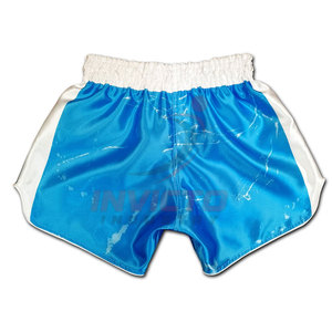 Shorts de Muay Thai para Hombre Hechos en Pakistán, de Alta Calidad y Cómodos, con Contraste de Color - Product Image 2