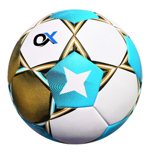 ลูกฟุตบอลเย็บติดด้วยความร้อนจาก Oxva Industries ผลิตจากวัสดุ PU และ PVC สำหรับการฝึกซ้อม ผลิตโดยผู้ผลิต - Product Image 6