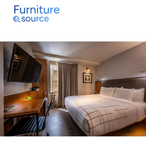 La Quinta ชุดเฟอร์นิเจอร์ห้องนอนโรงแรมกล่องไม้ทันสมัยทนทานราคาไม่แพงสำหรับโครงการรีสอร์ทโรงงานเวียดนาม - Product Image 1