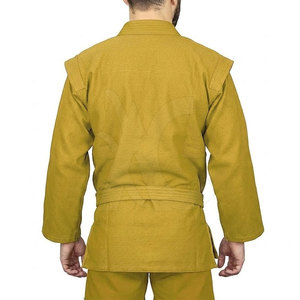 Conjunto Deportivo de Uniforme de Sambo al por Mayor, Equipo de Competición Duradero con Cuello Reforzado, Costuras Reforzadas y Ajuste Atlético Cómodo - Product Image 2