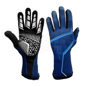 Guantes para Simulación de Carreras, Tejido Transpirable con Agarre Seguro para Largas Sesiones de Conducción - Product Image 4