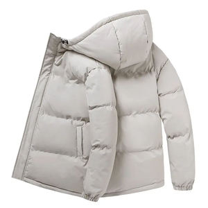 High Quality Winter <b>Jacket</b> Men's Custom Logo Stand Collar Windproof <b>Waterproof</b> Breathable Reversible Finished Puffer <b>Jacket</b> OEM - Product Image 3