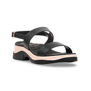 Sandalia Tacón Formal Negro PU0164 - Product Image 2