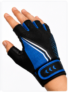Guantes de Ciclismo Ligeros de Medio Dedo con Diseño de Malla Ventilada para Hombres y Mujeres, para Ciclismo al Aire Libre, Fitness, Carreras y Deportes, Cómodos - Product Image 4