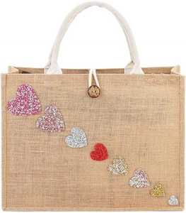 Sac de courses multi-usages en jute pour les épiceries et les magasins de vêtements - Product Image 4