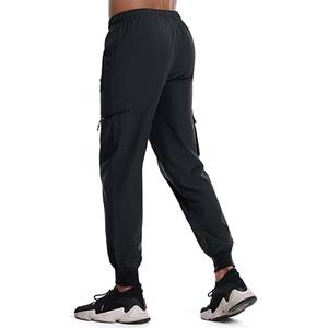 Wholesale Men’s <b>Elastic</b> Waist Pants Comfortable Slim Fit Cargo Style Trousers - Product Image 6