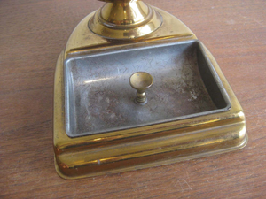 Cendrier globe terrestre en laiton vintage pour bureau, accessoire de fumeur décoratif, organisateur de bureau, globe nautique - Product Image 3