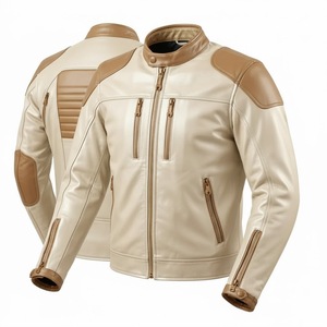 Motorbike Leather <b>jacket</b> for men men's <b>jackets</b> Protection Professional Racing Gear Cowhide Safety Biker Coat - Product Image 5