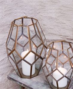 Premium Quality Iron and Mirror Handmade UV Printed <strong>Candle</strong> <strong>Lantern</strong> <strong>Holders</strong> for Home Decoration at Low Prices - Product Image 6