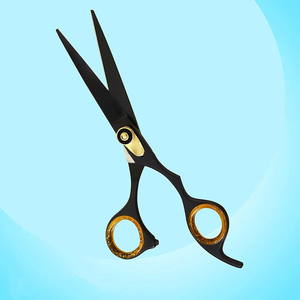 Ciseaux de barbier professionnels en acier inoxydable avec lame tranchante pour la coupe et le coiffage des cheveux, fournitures de salon de coiffure - Product Image 3