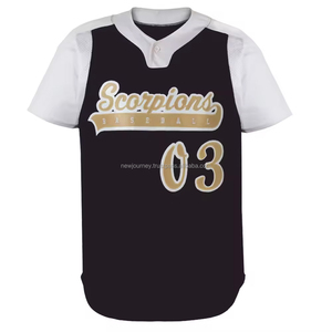 Tenues de baseball unisexes de qualité supérieure, respirantes, personnalisables, en gros, fabriquées au Pakistan, nouveau prix raisonnable pour les vêtements de softball - Product Image 2