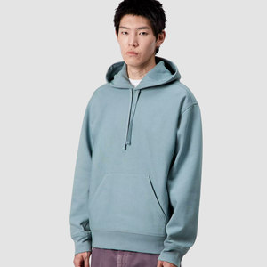 Pull à capuche épais personnalisé avec logo, 100 % coton, 450 GSM, molleton, épaules tombantes, pour hommes, vierge - Product Image 1