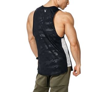 Camiseta sin mangas de gimnasio con espalda en Y para hombre de verano, chaleco de entrenamiento de algodón, camisetas de músculo 3D, camiseta de Fitness sin mangas en blanco para entrenar correr - Product Image 2