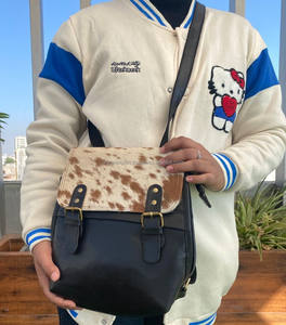 2025 nouveauté sac à dos en cuir de vachette véritable à la mode 2-en-1 multi-usage unisexe sac d'école en gros en vrac vente chaude sacs de mode - Product Image 2