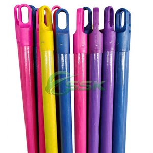 Balai et pelle en bois d'eucalyptus SSK-Colorful Classic Asiawood, écologiques, durables et lisses, 120 cm – Meilleur prix du Vietnam sur Sskglobal.vn - Product Image 1