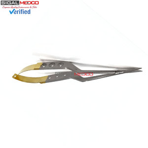 Micro Scissors 8 Inch Manual Stainless Steel <b>Neurosurgery</b> Autoclavable Precision Surgical Cutting <b>Instrument</b> for Delicate - Product Image 6