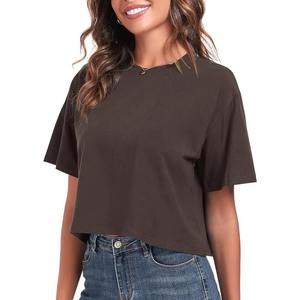 <b>Top</b> Quality Stylish Unique Design Women <b>Crop</b> <b>Top</b> Wholesale Price New Design Women <b>Crop</b> Baggy Shirt Comfortable Custom <b>Crop</b> <b>Top</b> - Product Image 2