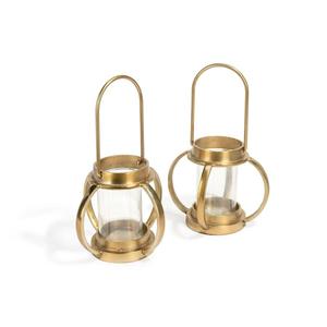 Portavelas de metal, linterna decorativa con asa de cuerda, decoración navideña, linternas metálicas, suministros para eventos, resistencia al calor - Product Image 5