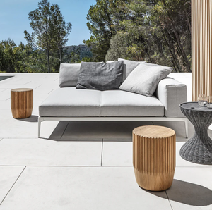 Outdoor Teak Coffee Table Patio Garden High End Modern Wooden <b>Set</b> Hotel Resorts Patio Waterproof Leisure Furniture - Product Image 4