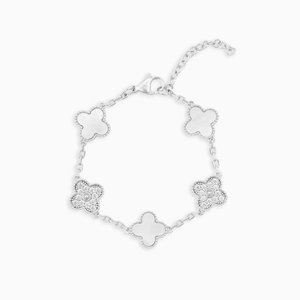 Bracelet de luxe pour femme en moissanite, serti en chaîne, en argent sterling 925 plaqué or, bijoux hip-hop TIARAS JEWELS - Product Image 1