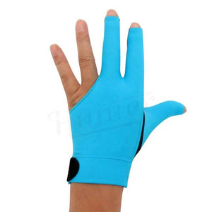 Wholesale Custom High Quality Billiards Gloves Non Slip Pad 3 Fingers Pool Cue Snooker for Left Hand - Product Image 2