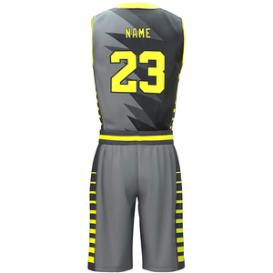 Conjunto de Uniforme de Baloncesto, Camiseta sin Mangas y Pantalones Cortos, Conjunto de Entrenamiento de Baloncesto, Pantalones Cortos de Malla Transpirable - Product Image 3