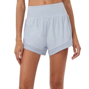 Shorts en maille double couche pour femmes, vêtements de sport pour la course à pied et l'entraînement - Product Image 5