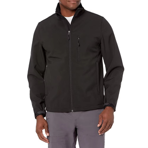 Unique Style Outdoor Use <b>Men</b> Softshell <b>Jacket</b> Custom Embroidery Logo <b>Men</b> Softshell <b>Jacket</b> in <b>Long</b> Sleeve - Product Image 1