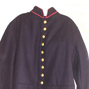 Reproducción de un Abrigo de Frac de la Historia Americana Antigua, Abrigo de Frac Formal de Lana, Reproducción Americana - Product Image 5