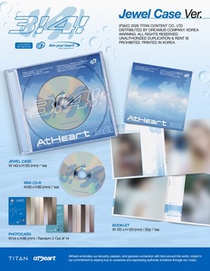 ATHEART - [ 3!4! ] (กล่องใส่เครื่องประดับ รุ่น Ver.) อัลบั้มซีดีเคป๊อปขายดีที่สุดในเกาหลีสำหรับทุกวัย - Product Image 4