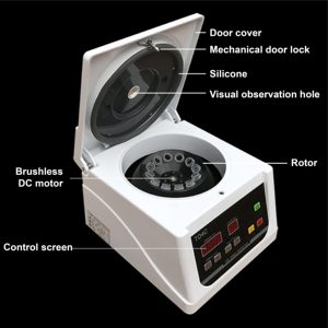 Centrifugeuse de laboratoire polyvalente pour la préparation de PRP, la séparation d'échantillons sanguins et le traitement du plasma - Product Image 3