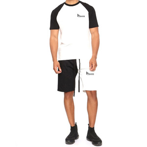 Conjunto de Verano Hecho en Pakistán de Alta Calidad, Camiseta de Manga Corta y Pantalones Cortos, Traje Deportivo Formal de Algodón Terry para Hombre - Product Image 5