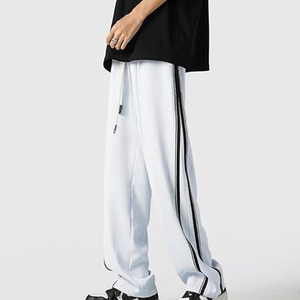 กางเกงจ็อกเกอร์ทรงโอเวอร์ไซส์สำหรับผู้ชายสุดเทรนดี้ รับผลิตกางเกงแทร็คปักลายตามสั่ง - Product Image 3