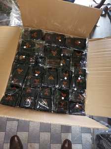 RECENT Black Neoprene Gel Padded Fingerless Thumb Hole Boxing Mitts with Protective Knuckles Breathable & Durable Training - Product Image 4