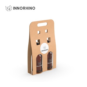 Kraft sinh thái giấy bia rượu sâm banh chai bao bì hãng Hộp quà tặng - Product Image 6