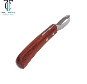มีดตัดแต่งกีบวัวสแตนเลสอย่างดี สำหรับดูแลกีบวัว เครื่องมือสัตวแพทย์ TARIQ CRAFTED INDUSTRIES - Product Image 5