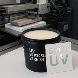 Barniz UV de pantalla de seda para revestimiento de papel de serigrafía revestimiento opp - Product Image 2