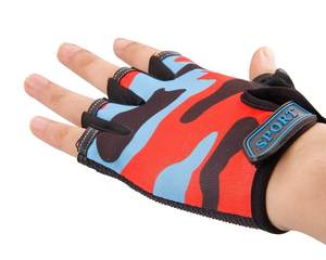 Gants de cyclisme professionnels mi-doigts pour adultes et enfants, gants de sport antidérapants pour vélo, skateboard, garçons et filles - Product Image 4