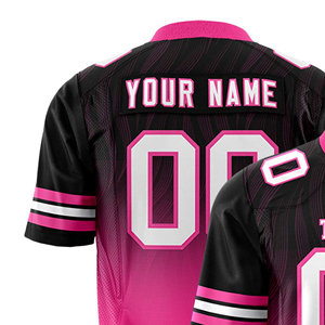 Customizable American Football Jersey Fashion Embroidery Unisex XL <b>Size</b> Printed Sublimation Techniques <b>Top</b>-Design Shirts Adults - Product Image 3