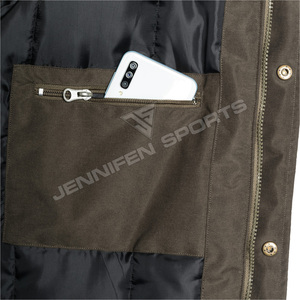 Chaqueta de Caza para Hombre, 100% Algodón, Transpirable, Resistente al Viento, Manga Larga, Logotipo Personalizado, Ropa de Invierno para Exteriores, Poliéster - Product Image 6
