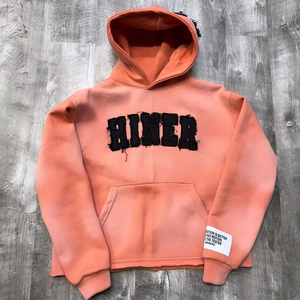 Sudadera con capucha y cremallera de invierno, diseño minimalista, cuello alto, lisa, 100% algodón polar, de secado rápido, transpirable y ecológica. - Product Image 1