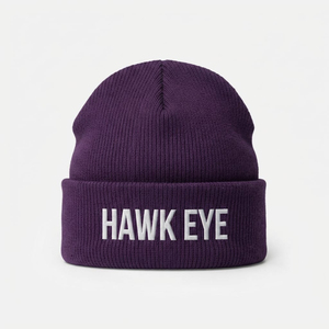 Bonnet tendance personnalisé avec logo brodé, unisexe, en tricot chaud pour l'hiver, style streetwear, pour hommes et femmes, usage décontracté - Product Image 6