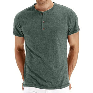 Camiseta de Hombre Personalizada con Logotipo Impreso en la Parte Delantera, 100% Algodón, Corte Regular, Cuello Redondo, Manga Corta, Casual, Talla Grande, Diseño Sólido, Secado Rápido - Product Image 4