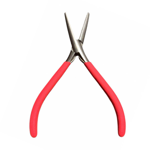 Pinzas Reutilizables de Acero Inoxidable con Doble Resorte para Remover Anillos Micro, Pinzas Profesionales para Extensiones de Cabello al por Mayor - Product Image 1