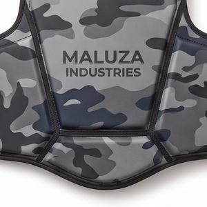 Protector de Pecho Ligero para Boxeo MALUZA INDUSTRIES, Absorbe Impactos, para Muay Thai y Sparring, de Cuero PU, Protector de Costillas Profesional - Product Image 4