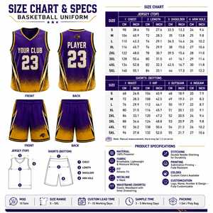 Uniforme de Baloncesto TriPro OEM de Marca Privada, Personalizado con Impresión, 100% Poliéster, Conjunto de Camiseta y Pantalones Cortos Sublimados, Cintura Elástica, Sin Mangas - Product Image 3