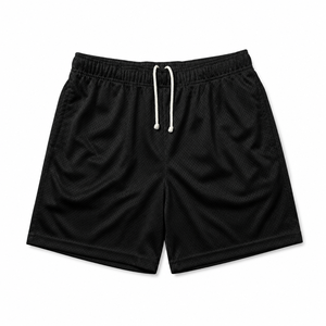 Shorts de malla para hombre con estilo personalizado, shorts de patrón sólido para hombre, shorts con estampado digital y etiqueta privada. - Product Image 1